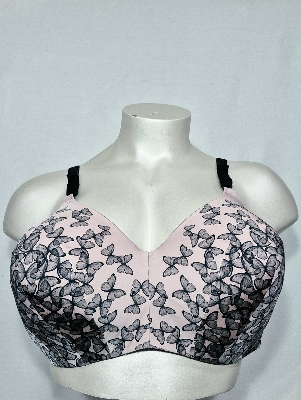 50DD Torrid 360 Back Smoothing Wire Free Lightly Lined Everyday Bra Butterfly Pr